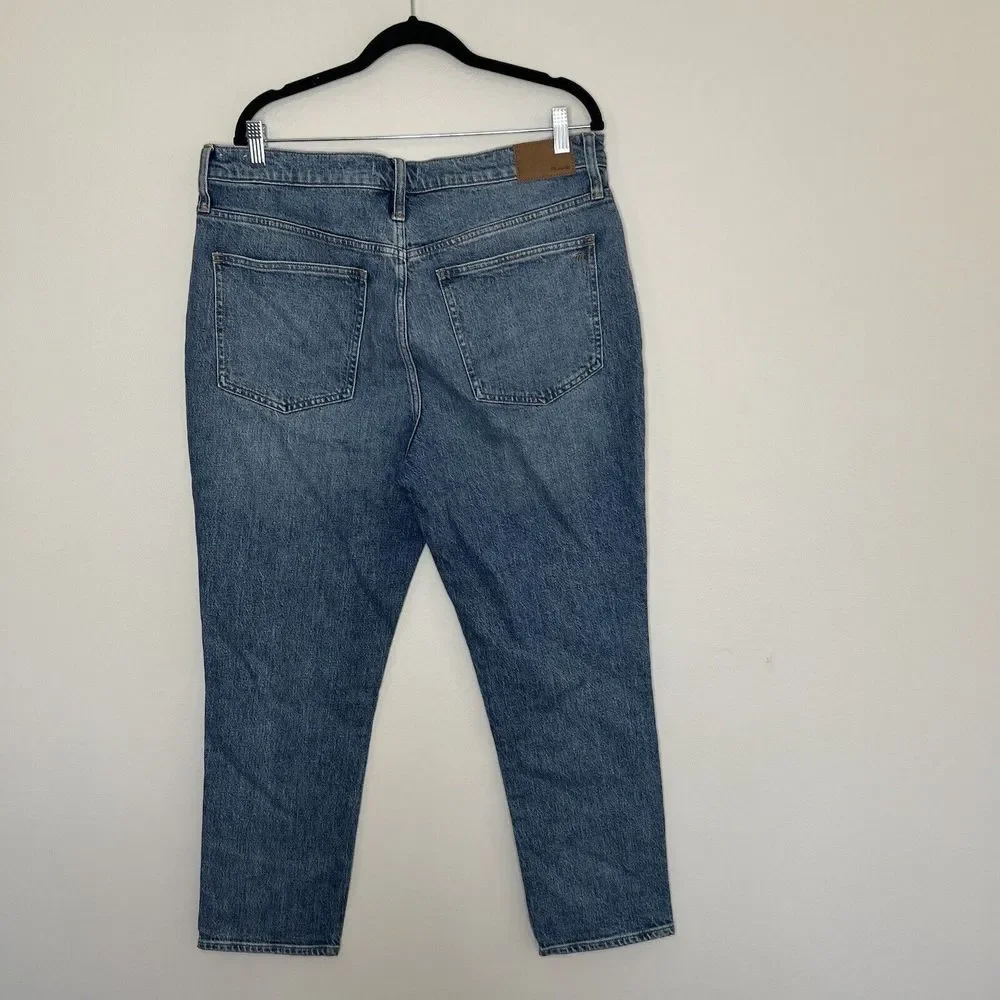 Madewell Jeans Women's 31 Blue Denim The Perfect Vintage Jean Straight Leg - Picture 5 of 11